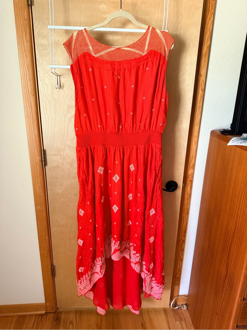 Vintage Floreat Nanette Hi-Low Maxi Dress - Picture 2 of 7
